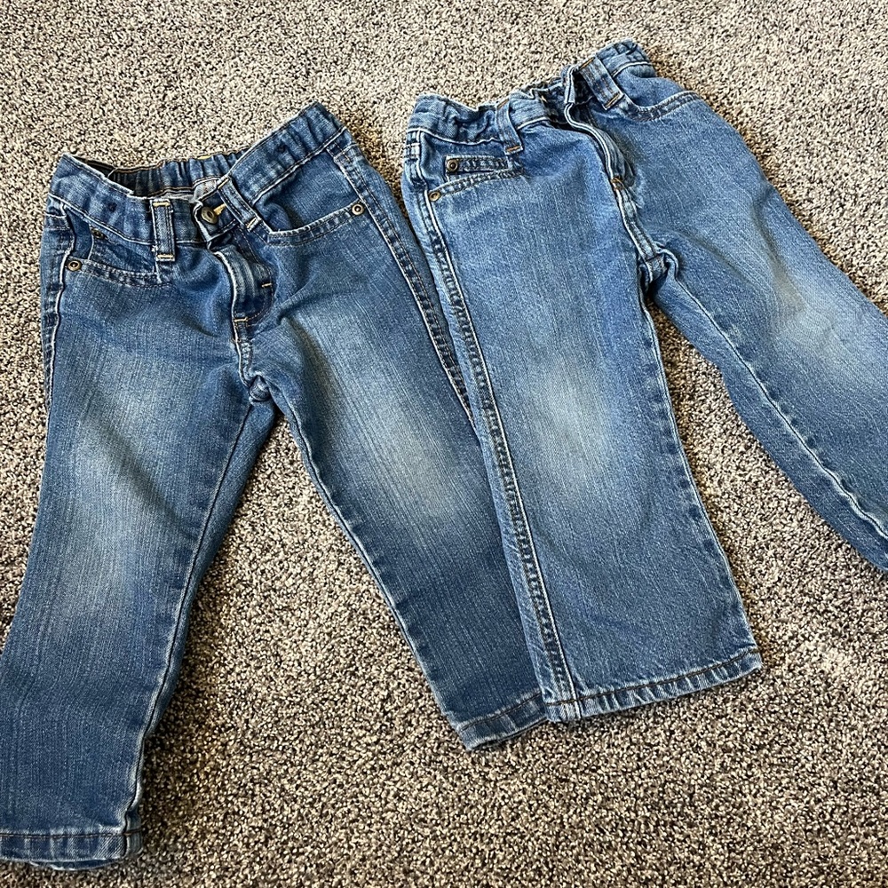 2T wrangler jeans